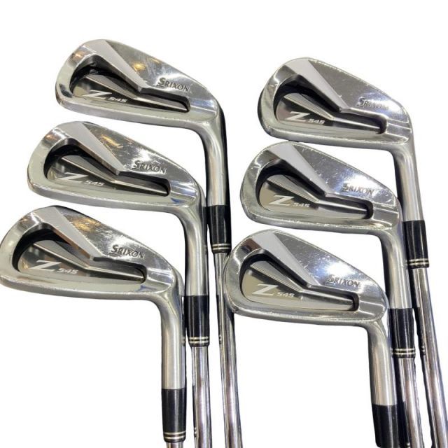 【中古】 ダンロップ SRIXON Z545 6S アイアンセット IR NS PRO 980GH D.S.T (フレックスS) メンズ 男性用 右利き 右用 Cランク ゴルフクラブ