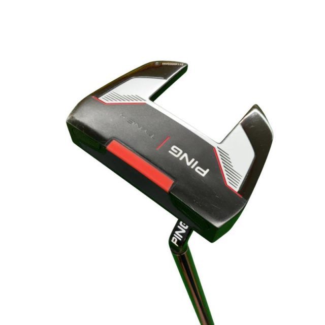 【中古】 ピン PING TYNE 4(2021)(長さ調整機能付き)(PP58) レフティ パター PT スチール (フレックスその他) メンズ 男性用 左利き レフティ 左用 Cランク ゴルフクラブ