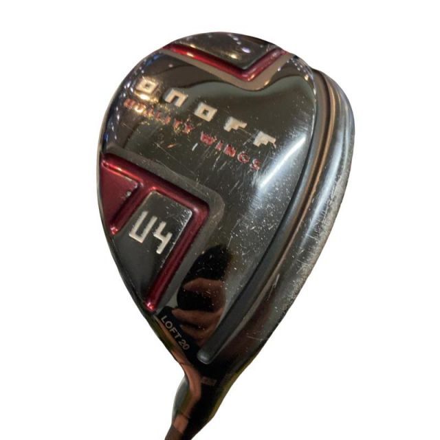 【中古】 ダイワ(グローブライド) ONOFF UTILITY WINGS(2022) AKA U4 ユーティリティ UT LABOSPEC SHINARI:u70 (フレックスS) メンズ 男性用 右利き 右用 Dランク ゴルフクラブ