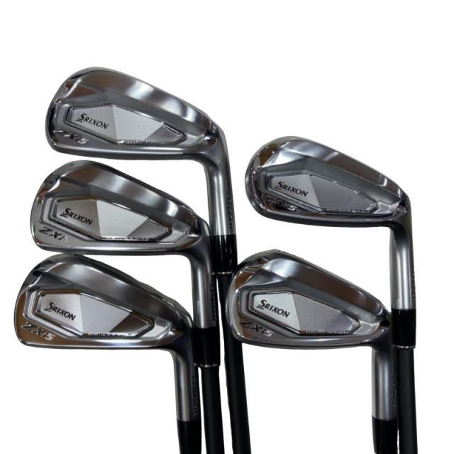 【中古】 ダンロップ SRIXON ZXi5 6S アイアンセット IR 純正特注シャフト (フレックスS) メンズ 男性用 右利き 右用 Bランク ゴルフクラブ