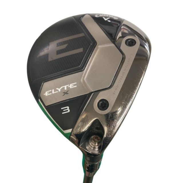 【中古】 キャロウェイ ELYTE X 3W フェアウェイウッド FW リシャフト (フレックスその他) メンズ 男性用 右利き 右用 Cランク ゴルフクラブ