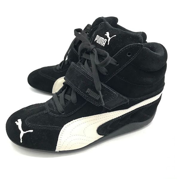 【倉吉店】 中古 PUMA | プーマ スニーカー SPEEDCAT WEDGE OG WNS 408119-01 ブラック 25.5cm 【128】