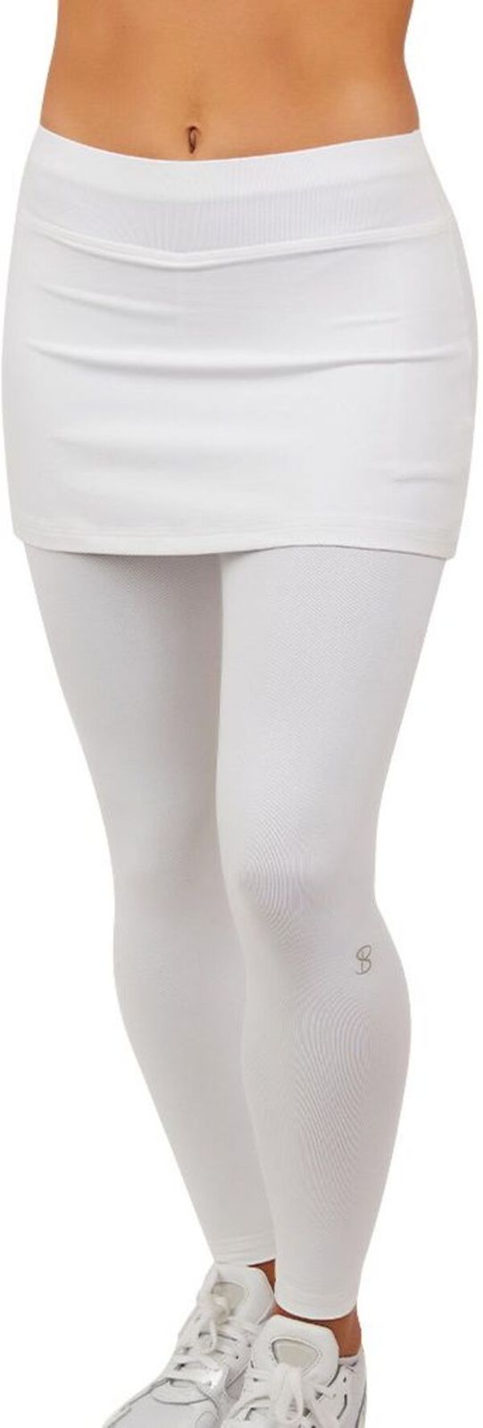 ソフィベラ レディース ボトムスカート Sofibella Womens Warmer Tenniskort White ホワイト