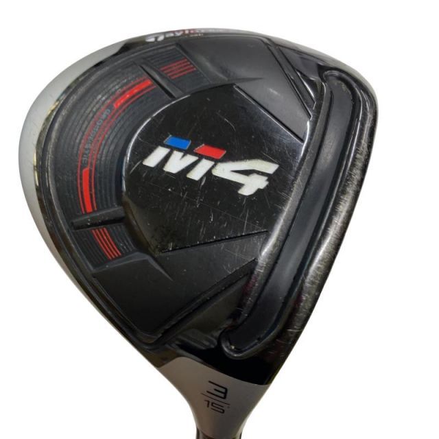 【中古】 テーラーメイド M4 3W フェアウェイウッド FW Tour AD IZ-6 (フレックスS) メンズ 男性用 右利き 右用 Cランク ゴルフクラブ