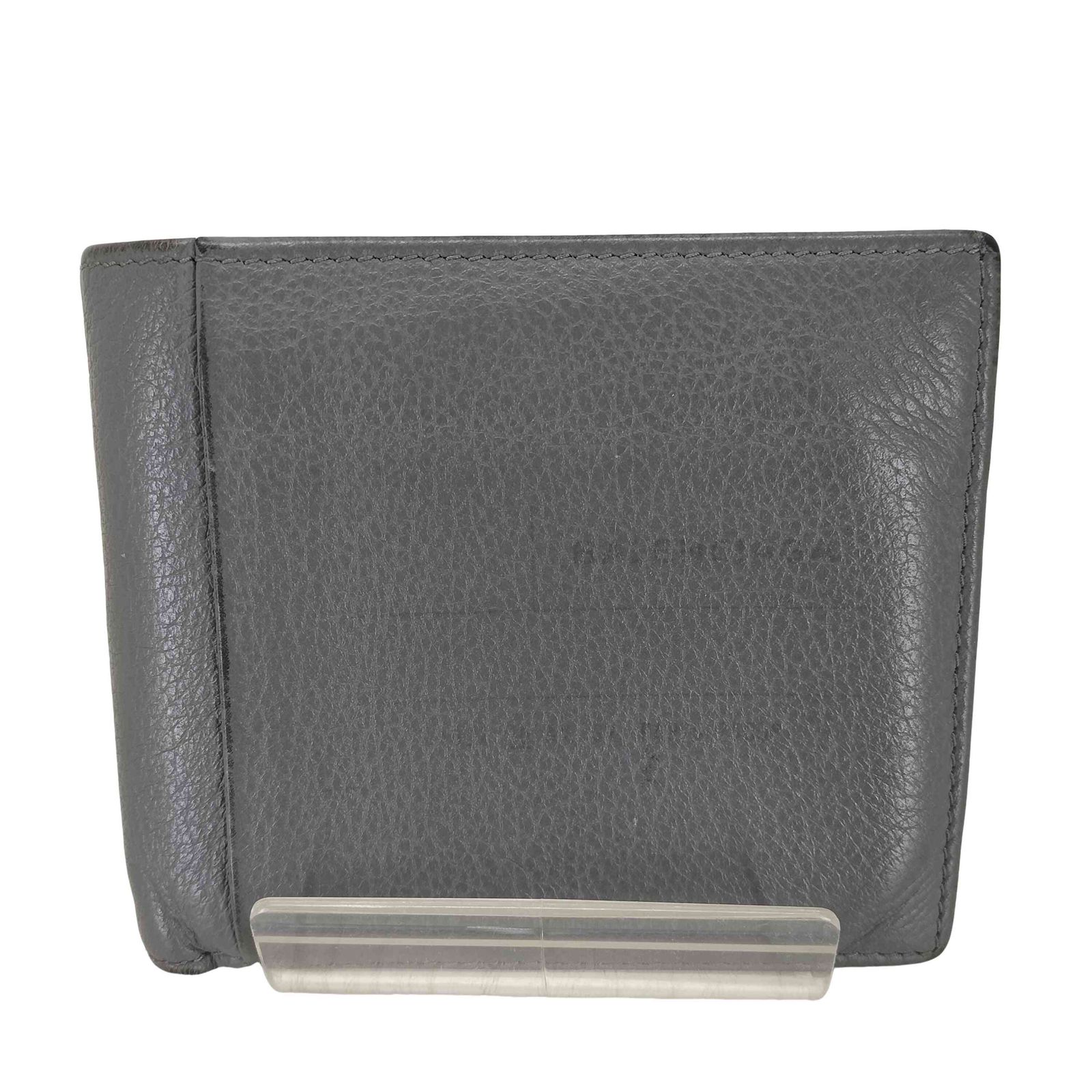 バレンシアガ BALENCIAGA Cash Square Folded Wallet シボ革 レザー 二