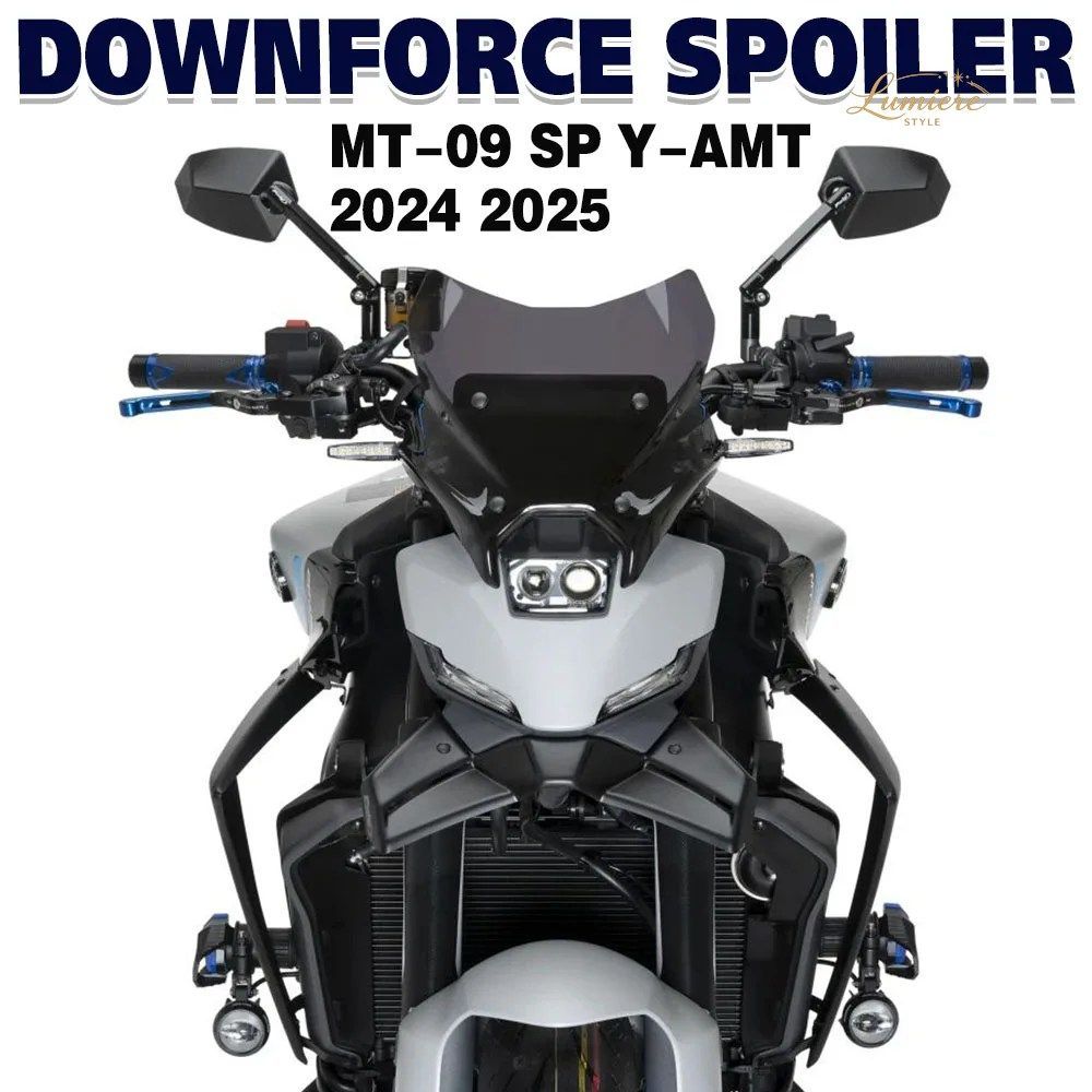 MT-09 サイドウィンドディフレクター Y-AMT サイドスポイラー ヤマハ MT09 SP 2024 2025 ダウンフォーススポイラー エアロダイナミックウィ