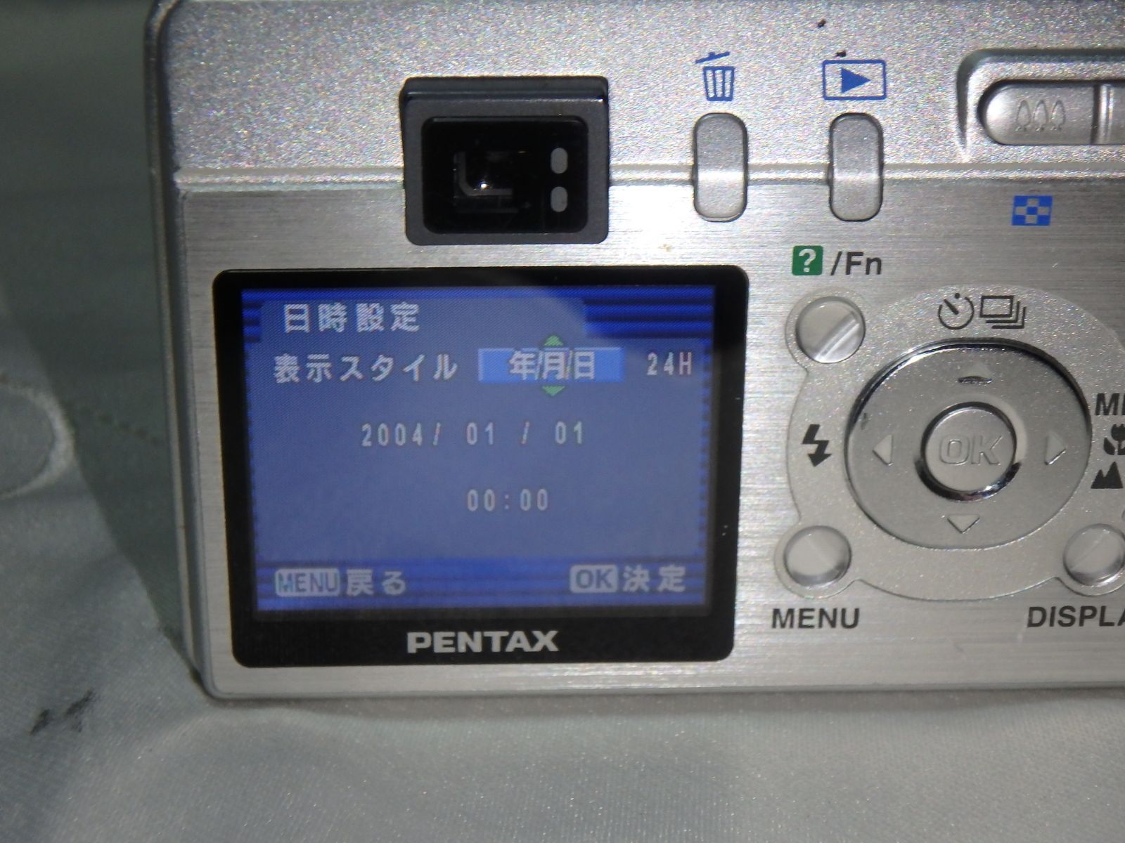 PENTAX Optio S50 コンパクトデジタルカメラ 動作品 PENTAX OPTIO S50 デジタルカメラ 難 - メルカリ