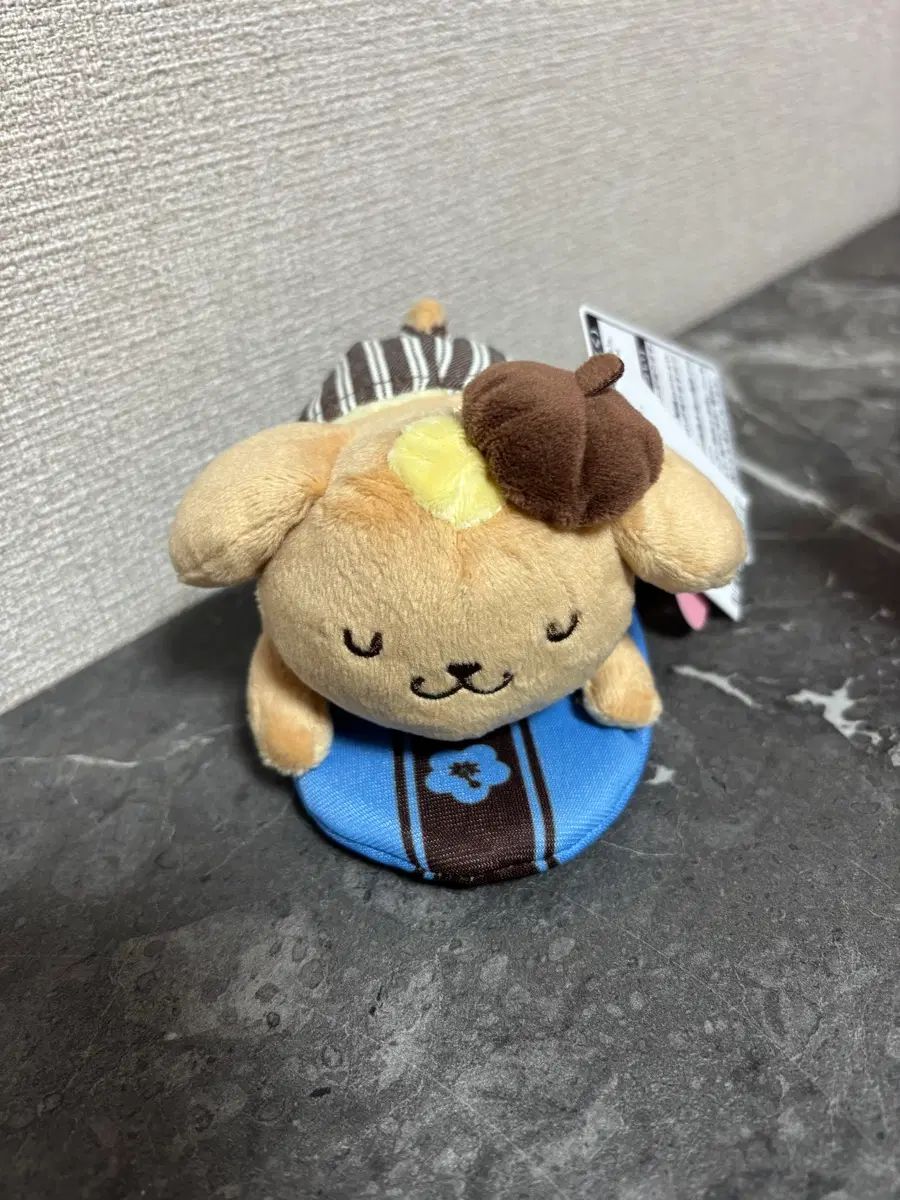 新品) サンリオハウス サーフィン ポムポムプリン ぬいぐるみ キーホルダー ぬい
