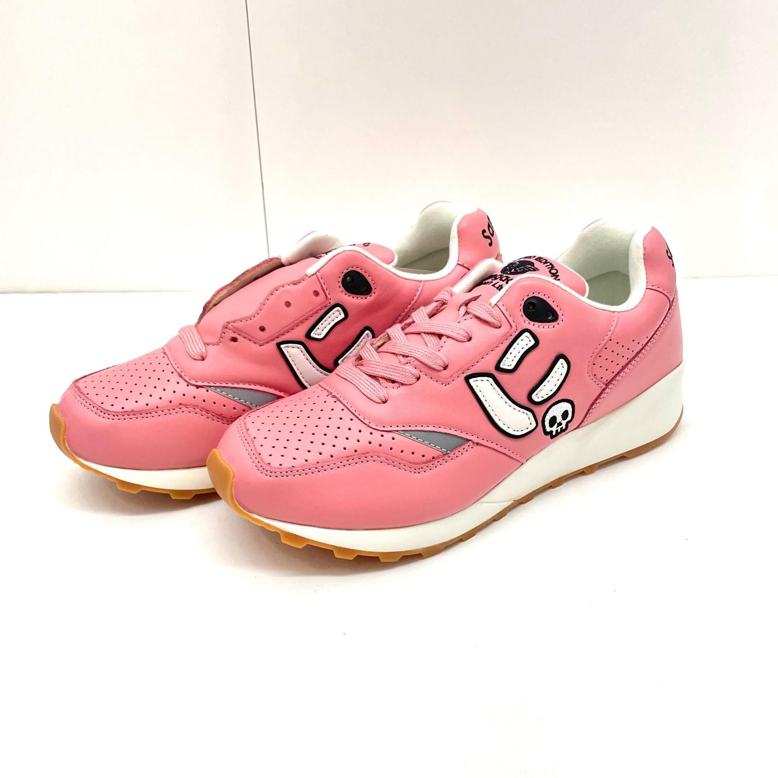 【尾張小牧店】 中古 Sangacio | サンガッチョ スニーカー 27.0cm Skull Pink ピンク 【126】