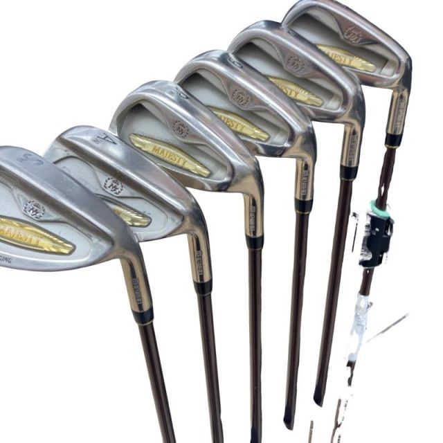 【中古】 マジェスティゴルフ(旧マルマン) MAJESTY ROYAL II 10S アイアンセット IR MAJESTY ROYAL II (フレックスR) メンズ 男性用 右利き 右用 Dランク ゴルフクラブ