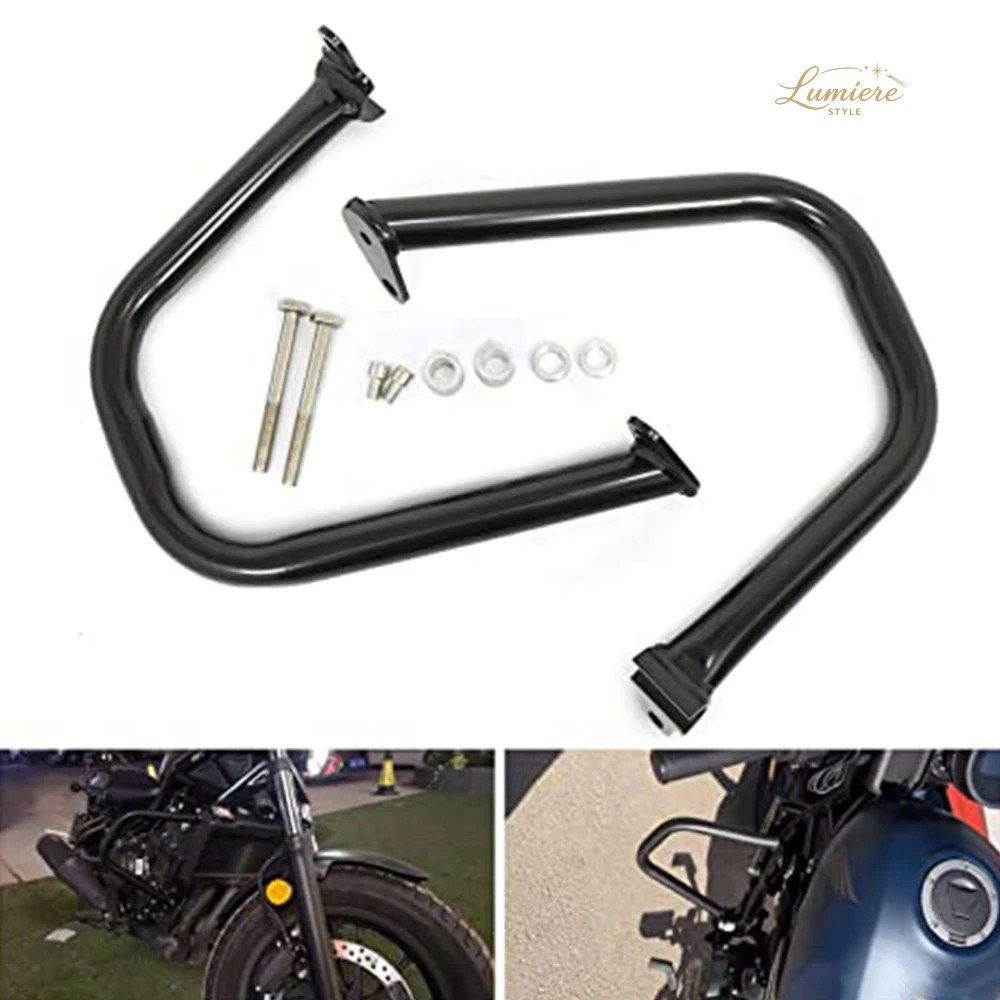 モーターサイクル用ハイウェイエンジンガードクラッシュバーバンパープロテクター ホンダ 300 CMX 300 500 CMX300 CMX500 REBEL 2017-2021 16,506円