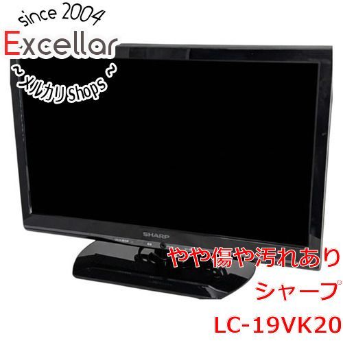 [bn:14] SHARP　19V型 ハイビジョン 液晶テレビ　LC-19VK20　2022年製　リモコンなし