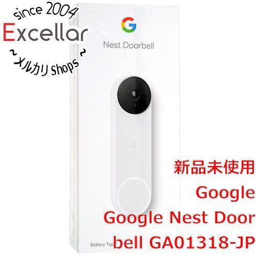 [bn:18] 【新品訳あり(箱きず・やぶれ)】 Google　スマート ドアベル バッテリー式 Google Nest Doorbell　GA01318-JP