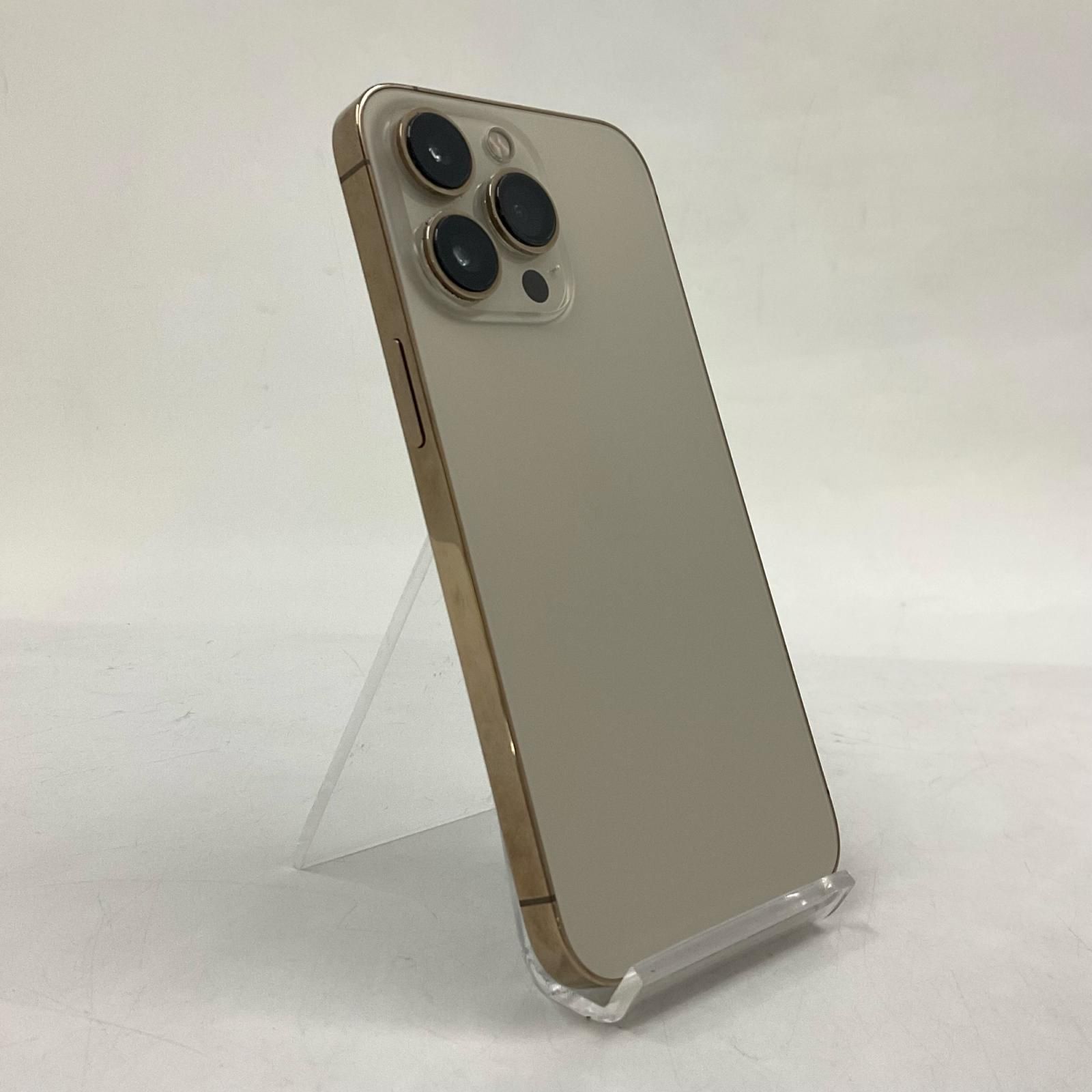 【全額返金保証】【最速発送】 iPhone 13 Pro 128GB ゴールド Softbank 白ロム 動作確認済 77% 26,325円