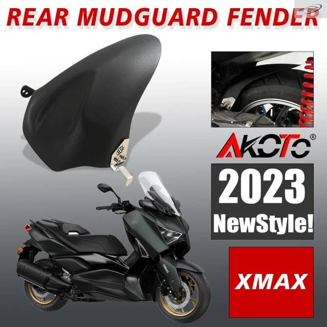 Motorcycle Rear Mudguard Fender ABS Fairing YAMAHA XMAX300 X-MAX 300 400 2017-2024 XMAX400 XMAX250