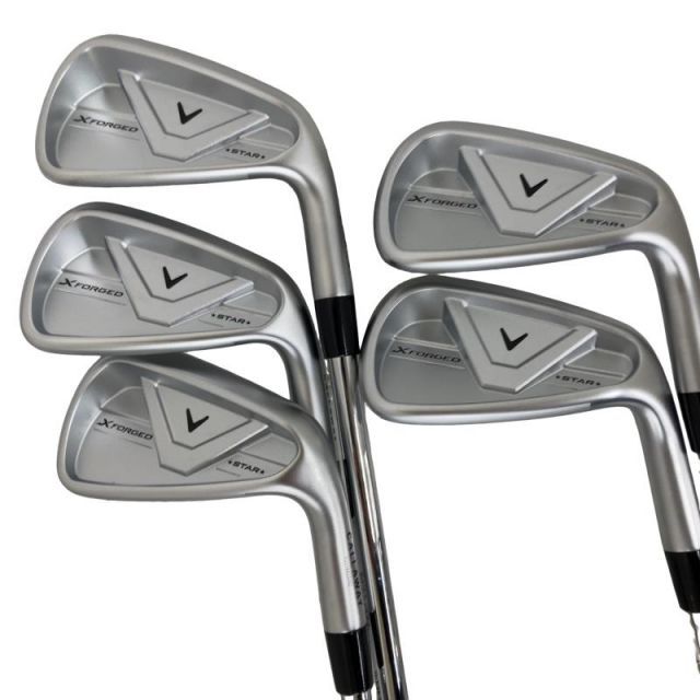 【中古】 キャロウェイ X FORGED STAR(2026) 5S アイアンセット IR NS PRO 950GH neo (フレックスS) メンズ 男性用 右利き 右用 Bランク ゴルフクラブ