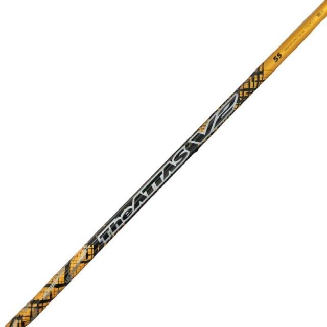【中古】 キャロウェイスリーブ付き(QUANTUM系) マミヤドライバー用 シャフト The ATTAS V2 5(ゴールド) (フレックスS)Bランク ゴルフクラブ