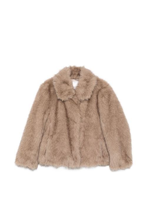 S MAX MARA フェイクファージャケット 送料無料