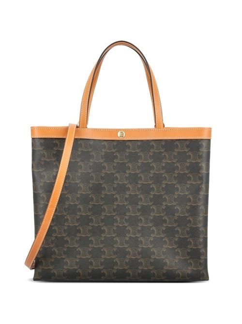 CELINE スクエア トリオンフ キャンバス スモール トート 送料無料 158,400円