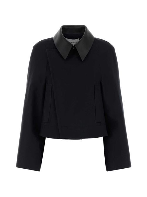GIVENCHY コットン＆ウールブレンド Aラインジャケット 送料無料