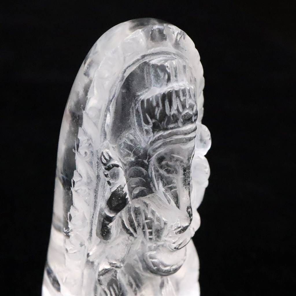 ガネーシュヒマール産 ヒマラヤ水晶 ガネーシャ彫刻置物 証明書付 67.3