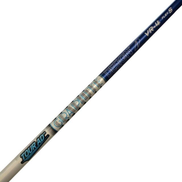【中古】 テーラーメイドスリーブ付き(Qi4D系) グラファイトデザインドライバー用 シャフト Tour AD VR-4 (フレックスS)Bランク ゴルフクラブ