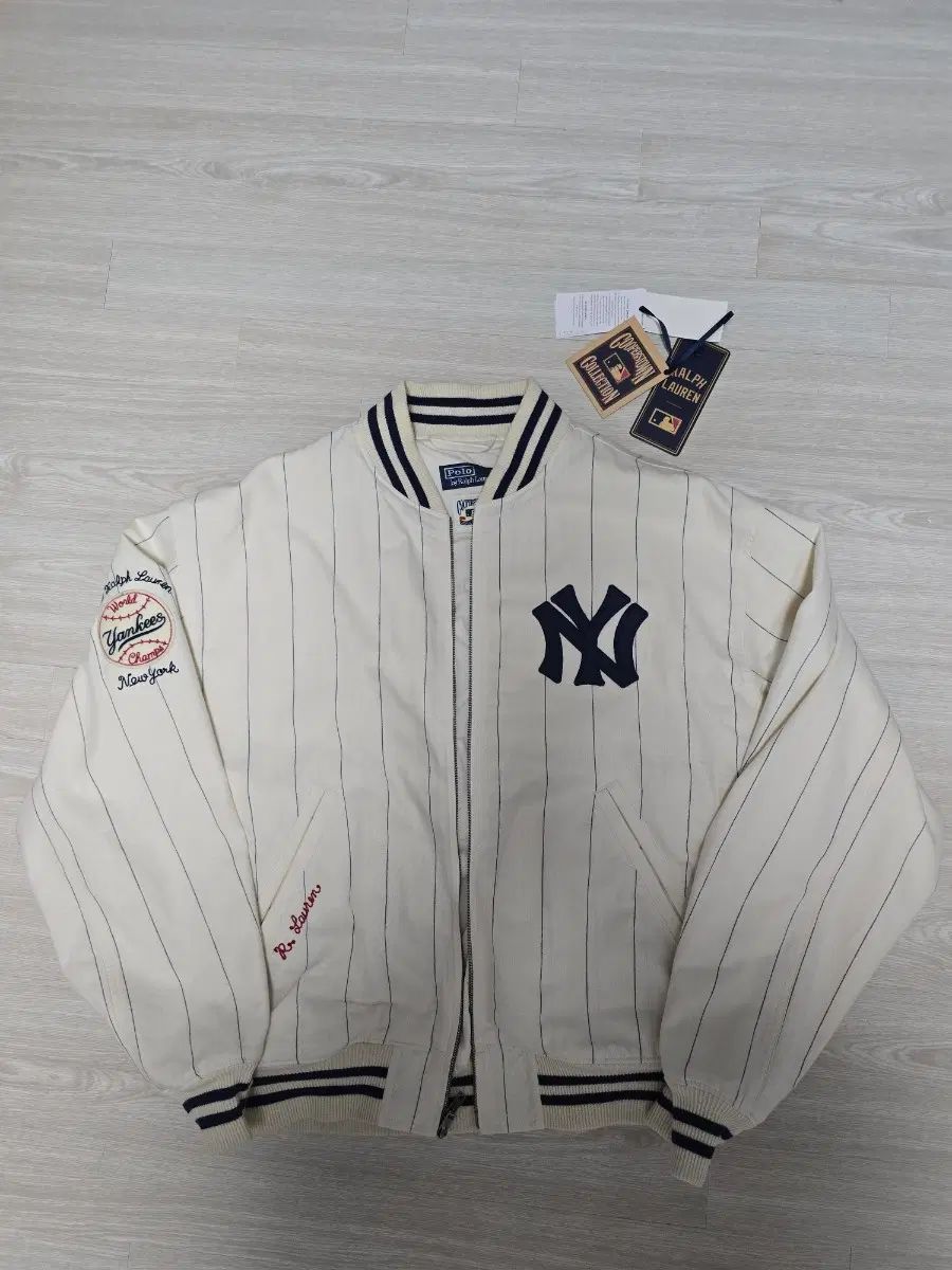 ポロ ニューヨーク・ヤンキース 26ss スタジャン ジャケット - L