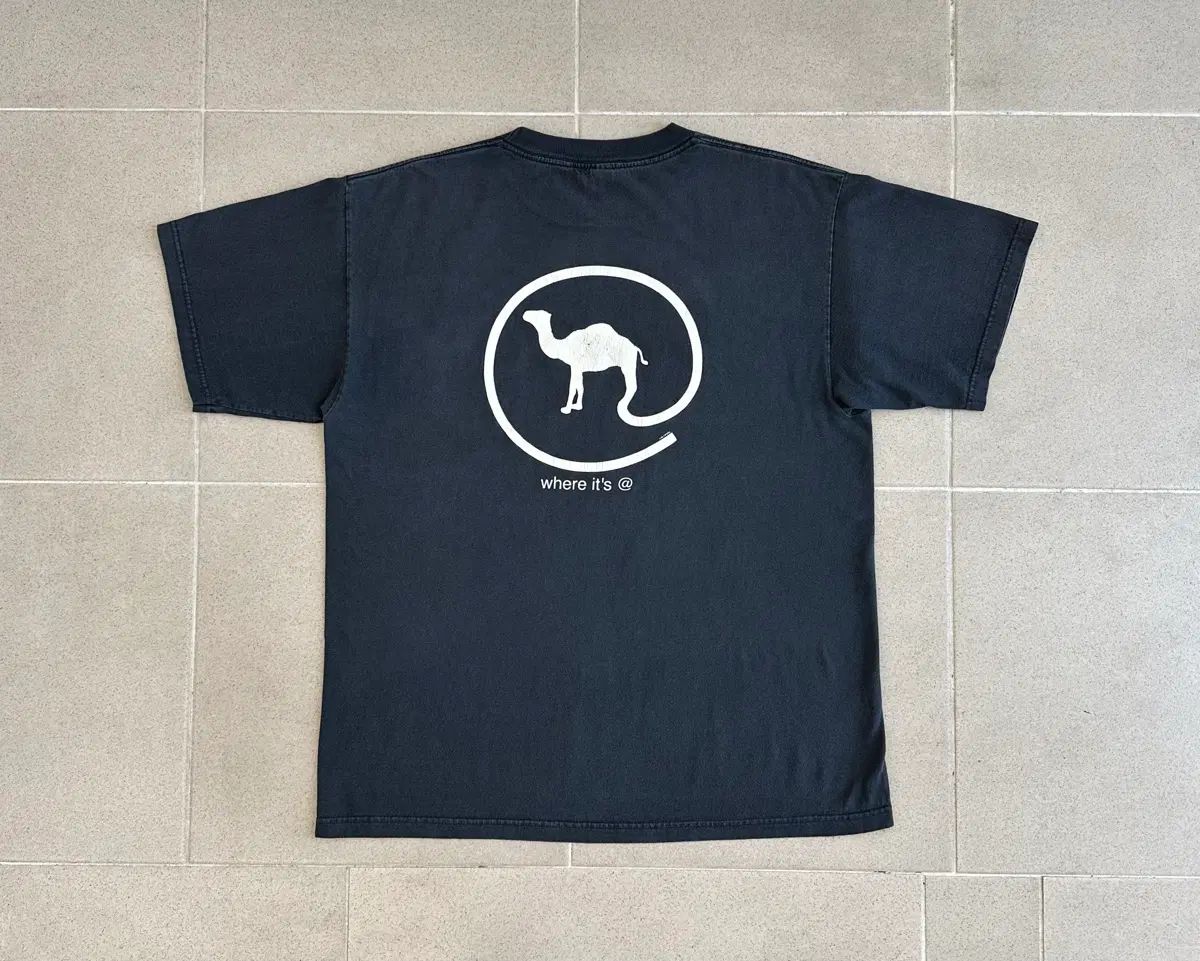 90s ヴィンテージ キャメル シガレット Tシャツ XL