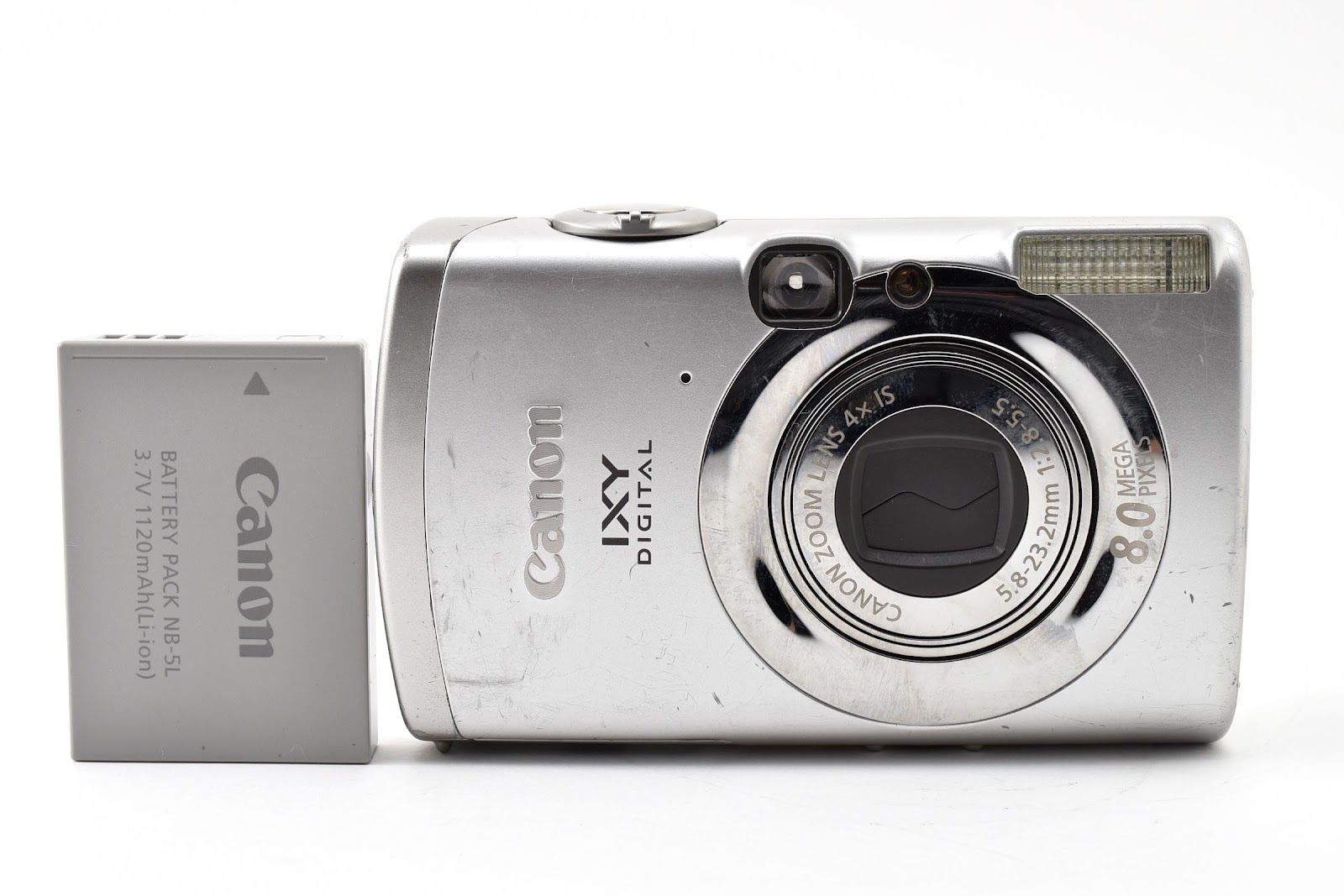 ★現状品★ キヤノン CANON IXY DIGITAL 810 IS シルバー デジタルカメラ ★ #8983