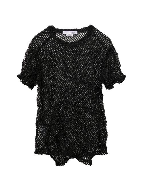 COMME DES GARÇONS COMME DES GA オープンニット T シャツ 送料無料