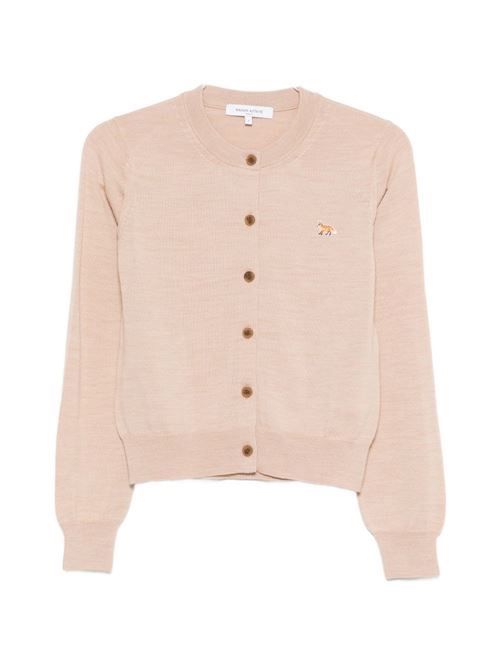 MAISON KITSUNE' BABY FOX WOOL CARDIGAN 送料無料
