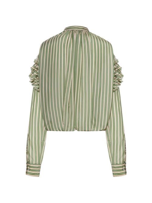 DRIES VAN NOTEN CENVER 刺繍シャツ 送料無料