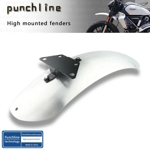 Scrambler 800 Full Throttle Icon Dark Urban Motard 2015-2025 High Position Front Wheel Fender Mudguard Extender