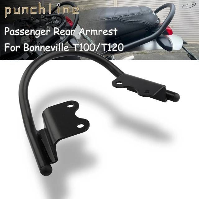 Bonneville T100 T 100 Bonneville T120 T 120 2016-2022 Passenger Rear Solo Seat ge Rack Support Shelf 7,913円