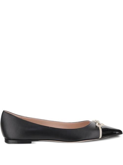 VALENTINO GARAVANI ベポインティ レザー バレエ 送料無料 76,780円