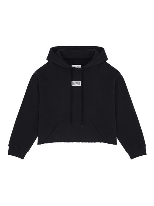 MM6 MAISON MARGIELA ロゴ コットン フーディ 送料無料