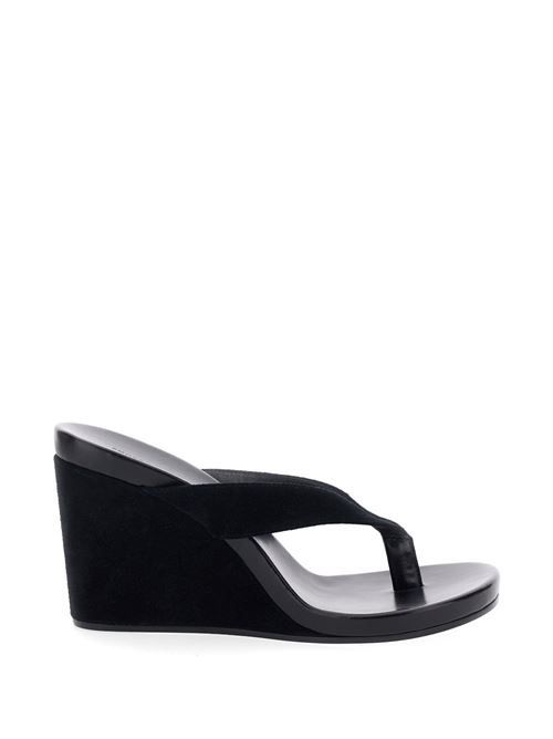 PHOEBE PHILO ラウンド レザー ウェッジ サンダル 送料無料 80,850円