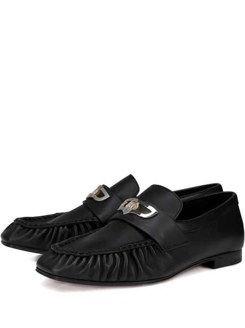 CHRISTIAN LOUBOUTIN レザーローファー 送料無料