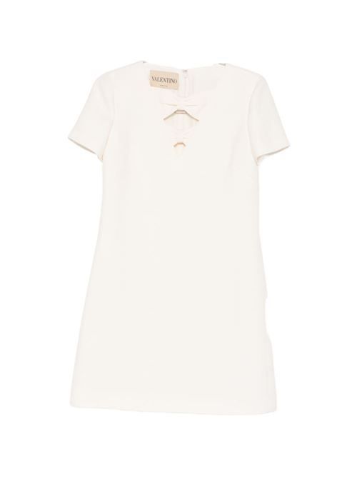 VALENTINO ウール＆シルクブレンドショートドレス 送料無料 180,400円