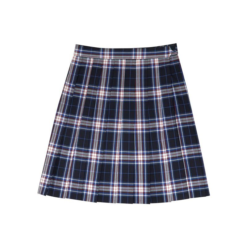 【新品】 [コノミ] 制服 スクール スカート 夏用 プリーツ サマー 通学用 無地 高校生 中学生 学生 学校 ネイビー×ブルーレッド レディース ネイビー×ブルーレッド 日本 W63 (日本サイズ9 号相当) 14,579円