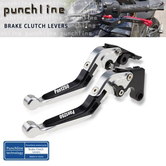 Pan America 1250 2021-2023 Brake Levers Clutch Handles Folding Extendable