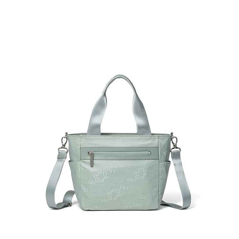 【新品】 [ユー バイ ウンガロ] ２WAYハンドバッグ 【マノン】ナイロン オリジナルモノグラム柄 ジャガード織り 軽量 撥水 ロングショルダー付き 肩掛け 斜め掛け 日本製 UULH4EH2 16,094円