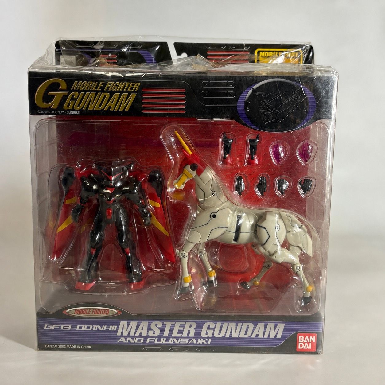 バンダイ　MS IN ACTION!! GF13-001NHII マスターガンダム＆風雲再起 9,088円