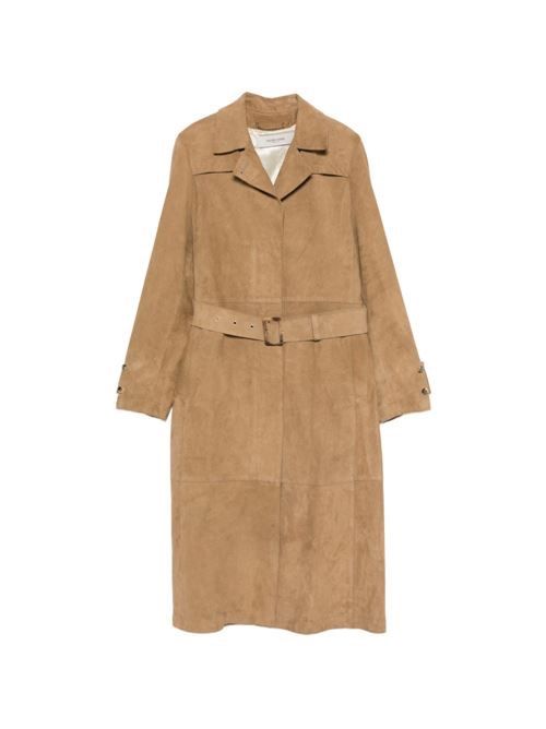 GOLDEN GOOSE スエード レザー トレンチコート 送料無料