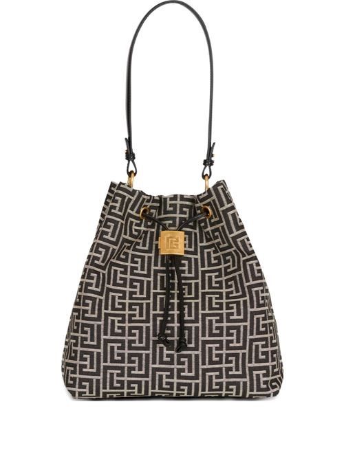 BALMAIN SYNC MONOGRAM BACKPACK 送料無料