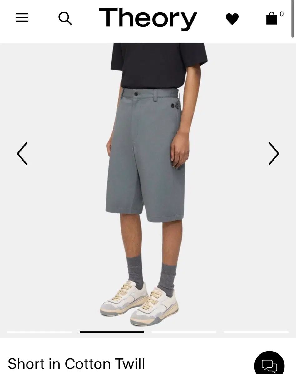 セオリー バミューダパンツ ハーフパンツ 新品 30サイズ