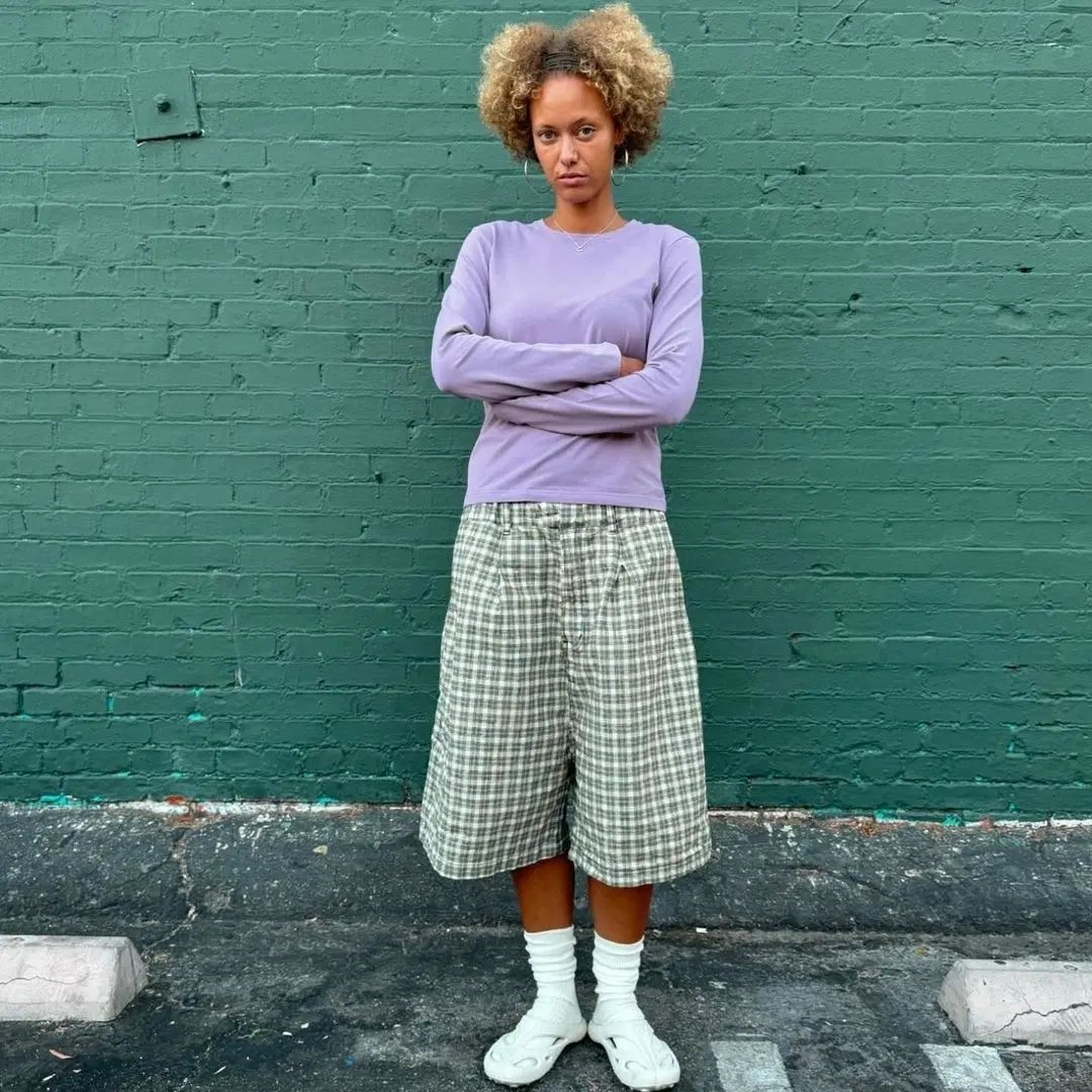 194 Local Pleated 5-Pocket Short (Marshmallow)