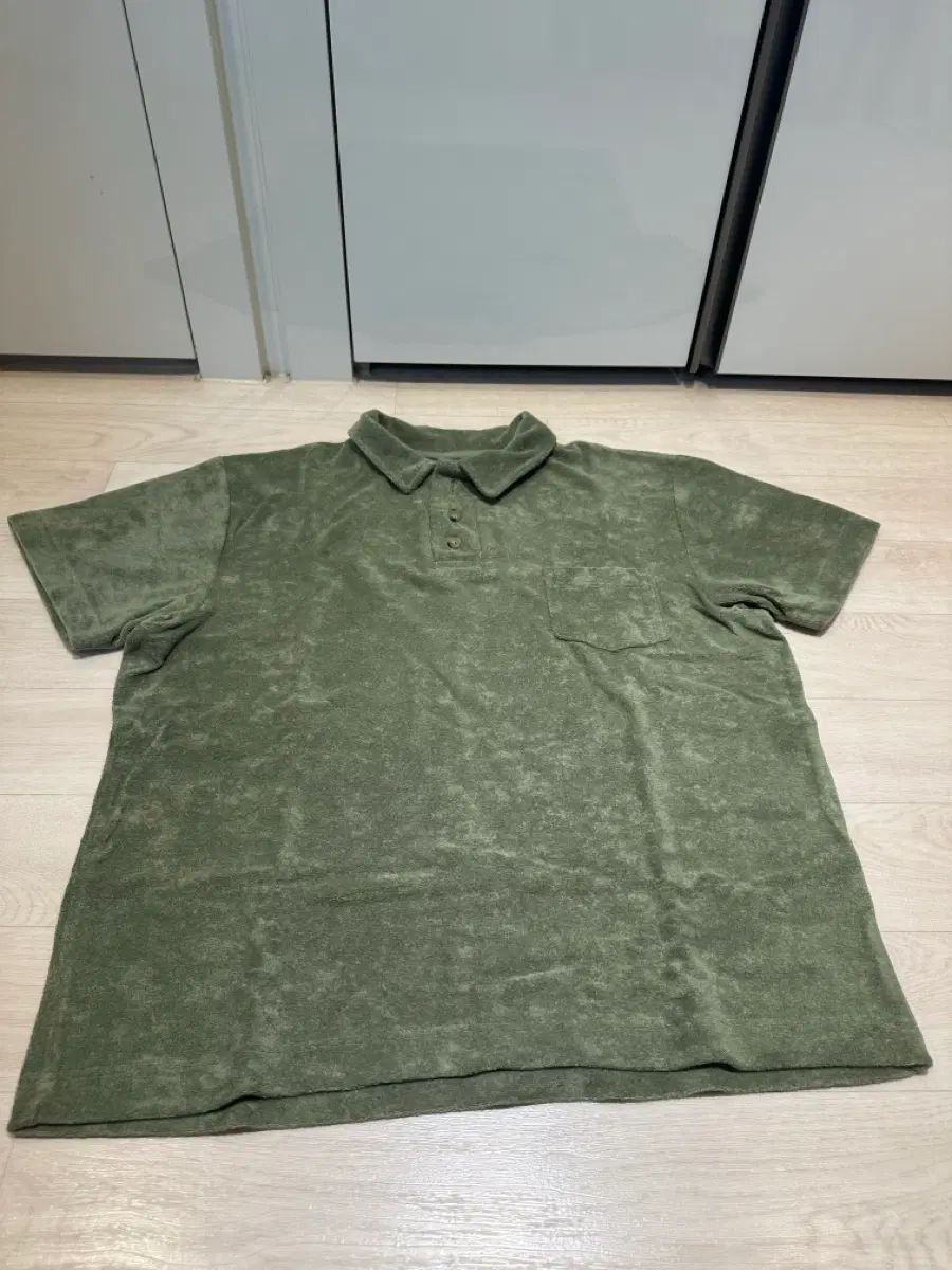 ハウリン フレンチテリー 半袖 カラーTシャツ グリーン M 出品Tシャツ