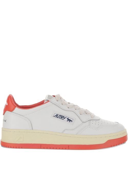 AUTRY X MAISON KITSUNE MEDIALIST LOW スニーカー 送料無料