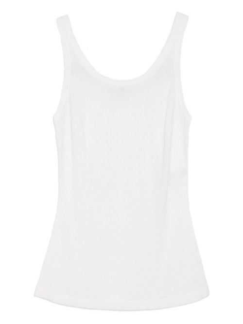 ELISABETTA FRANCHI ウールブレンドタンクトップ 送料無料